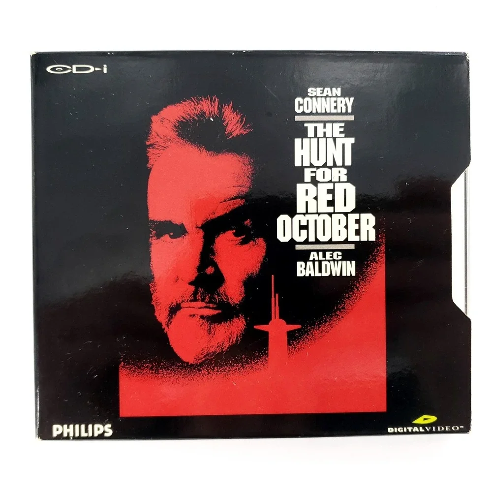 The Hunt For Red October Philips CD-i Complete w/ Slip Cover Tested & Works